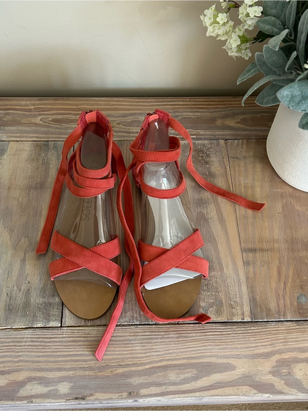 Sole Society Sana Suede Strappy Sandals 🆕